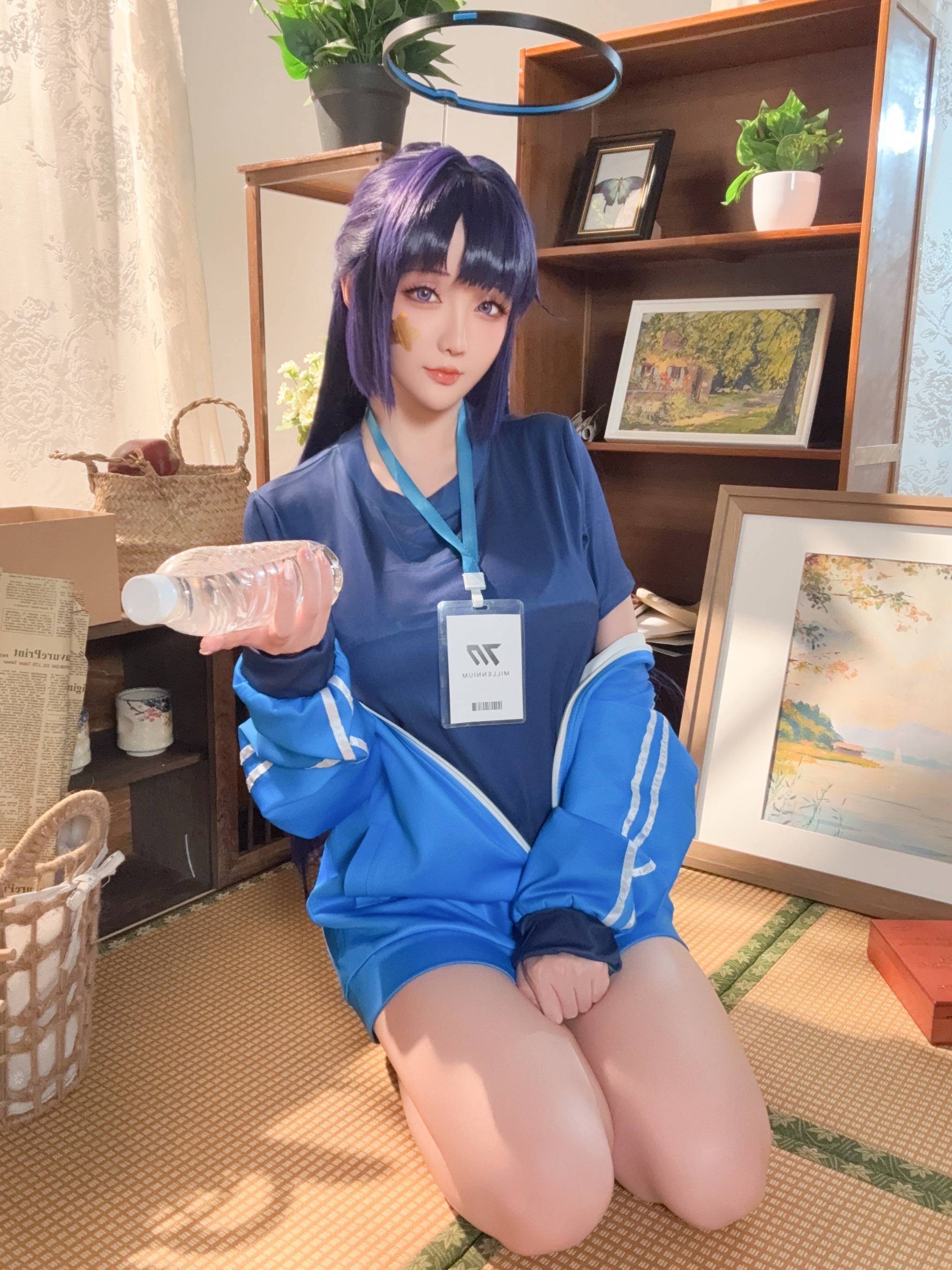 星之迟迟 - NO.22025年06月计划E 蔚蓝档案 早濑优香体操服 [69P1V]-XikXak